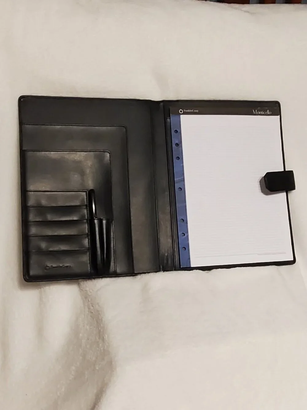 Franklin Covey Soft Leather Planner Portfolio EUC! *updated